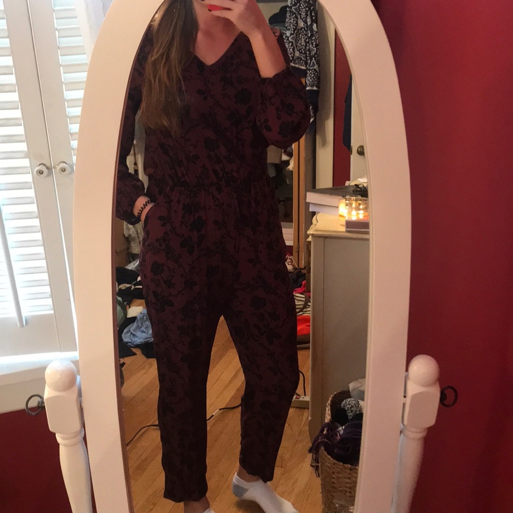Floral jumpsuit